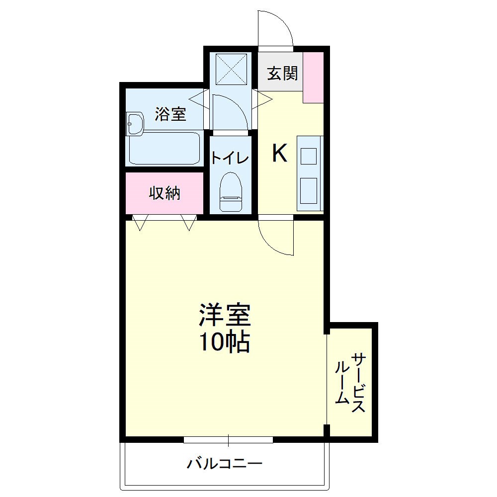 アビタシオンの間取り