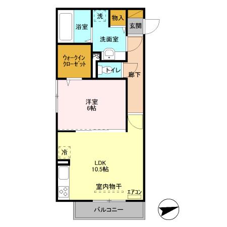 Arcobalenoの間取り