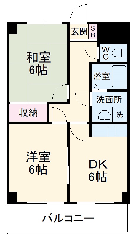 アージュの間取り