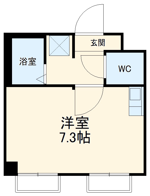 グランベール千里の間取り