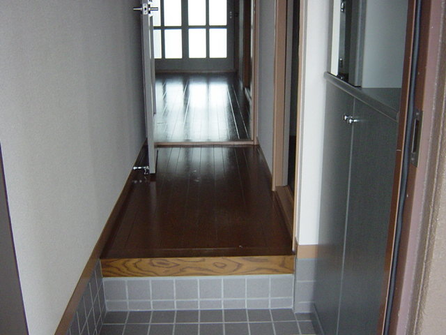 6/17 玄関