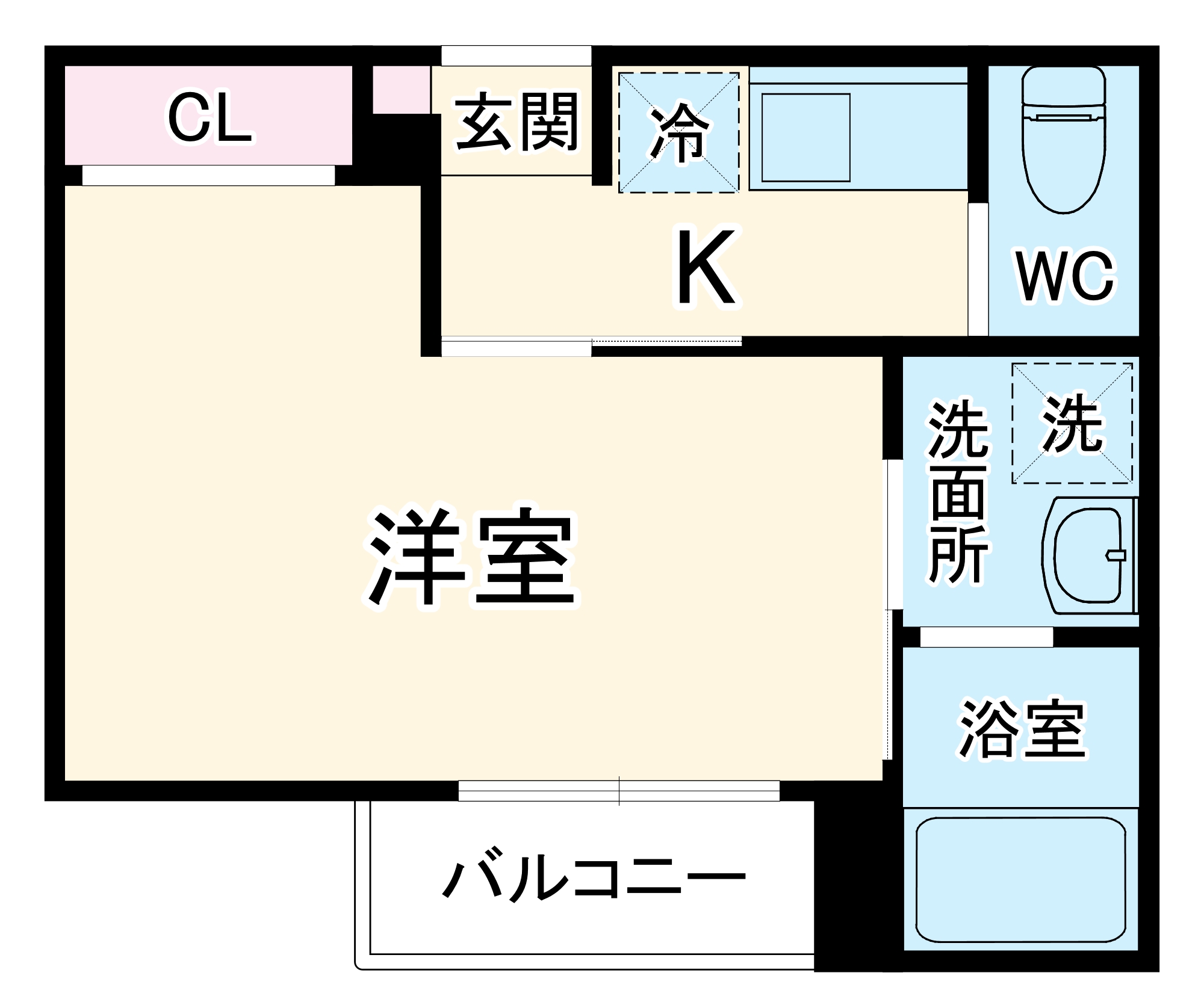 アベリアの間取り