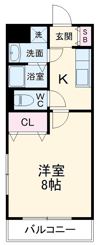メアリーの間取り