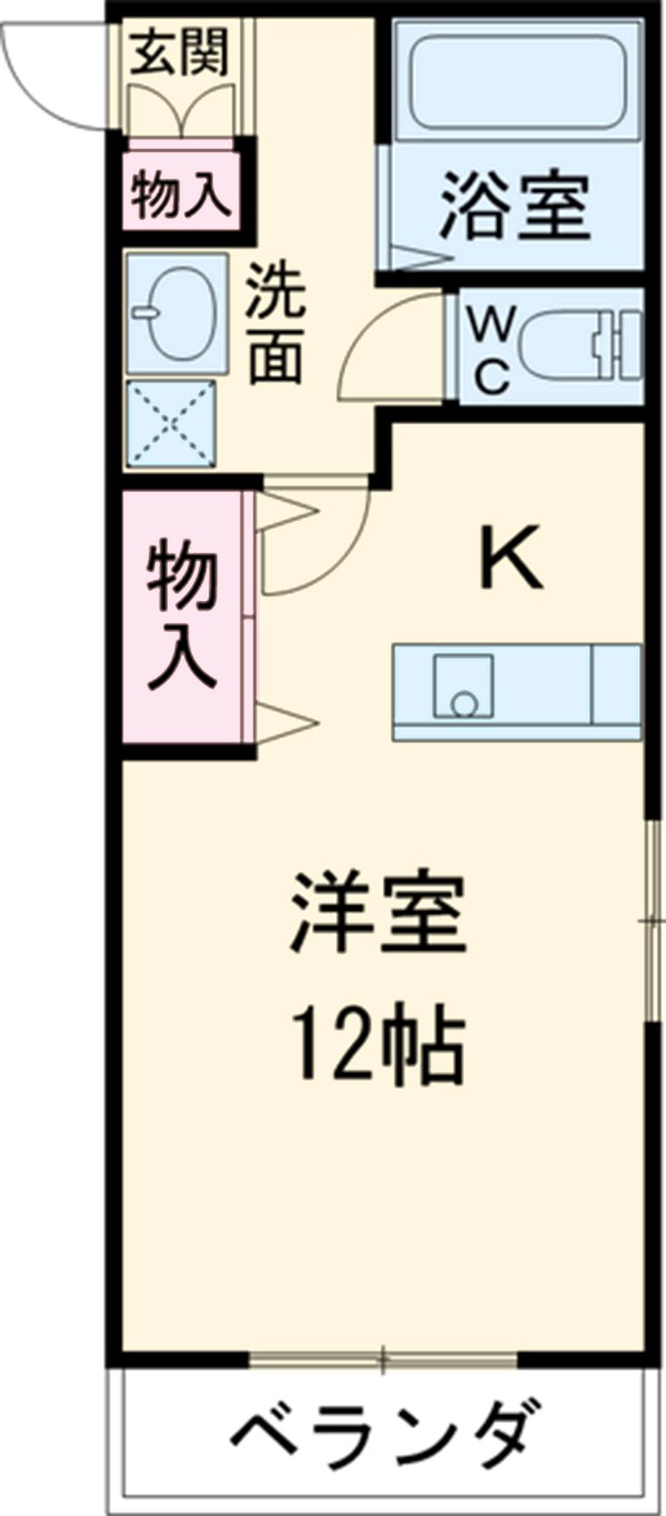 グリーンハイツ2の間取り