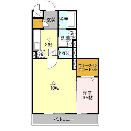プロスパーAの間取り