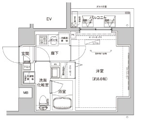 アイルプレミアム向島イーストの間取り