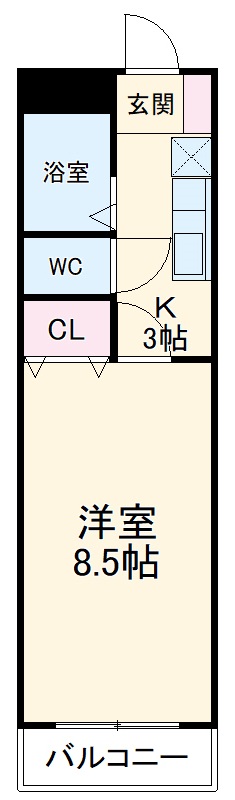 ルピナスUMESATOの間取り