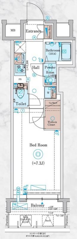 オーパスホームズ川口の間取り