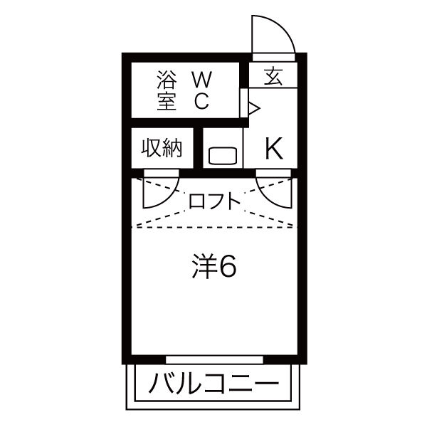 パレス大江の間取り