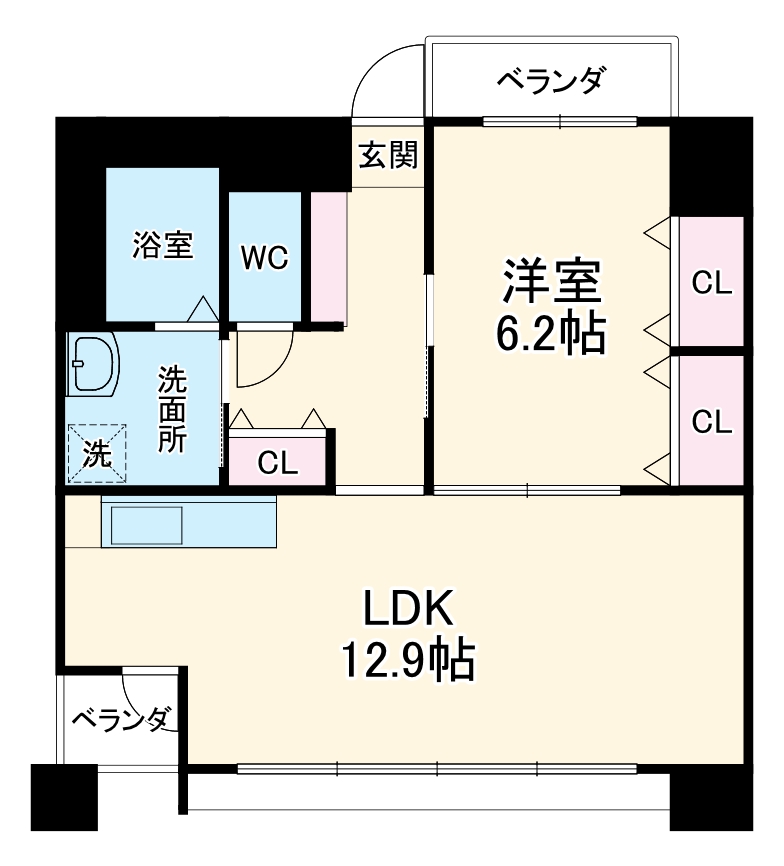 プログレス泉の間取り