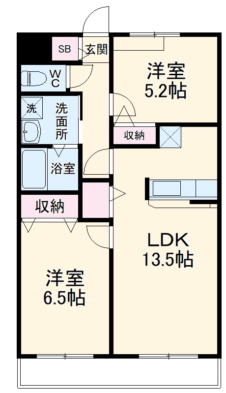 フォンス大門の間取り