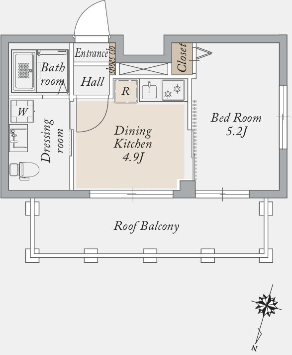 アーバンパーク王子の間取り