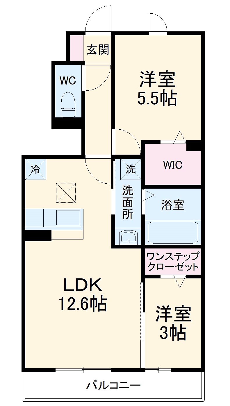 グランフォレストⅢの間取り