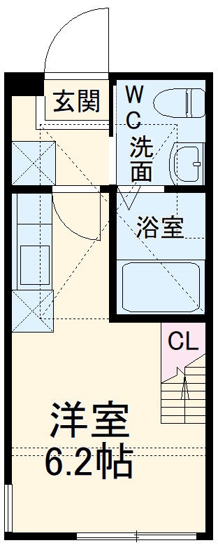 ハーミットクラブハウスMJK戸塚の間取り