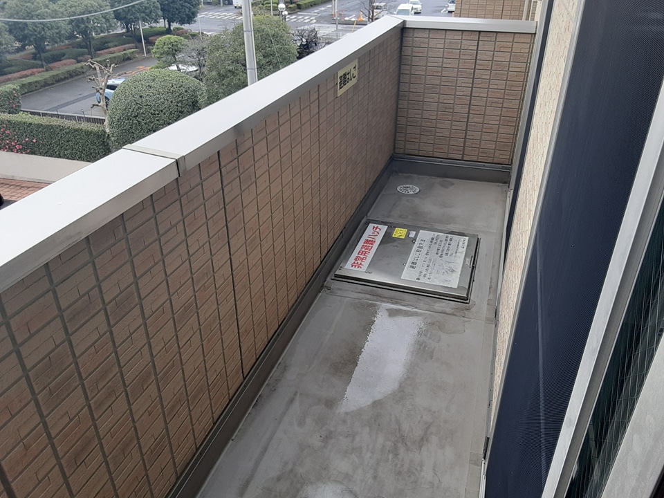 12/17 バルコニー