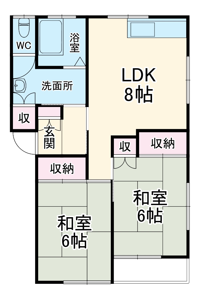 和光荘の間取り