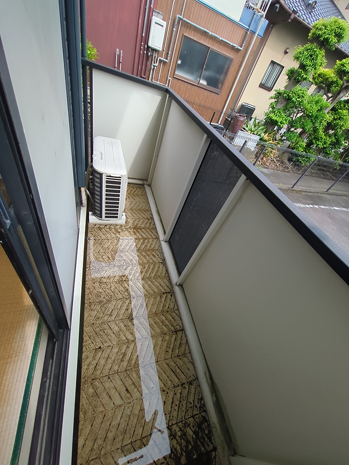 12/16 バルコニー