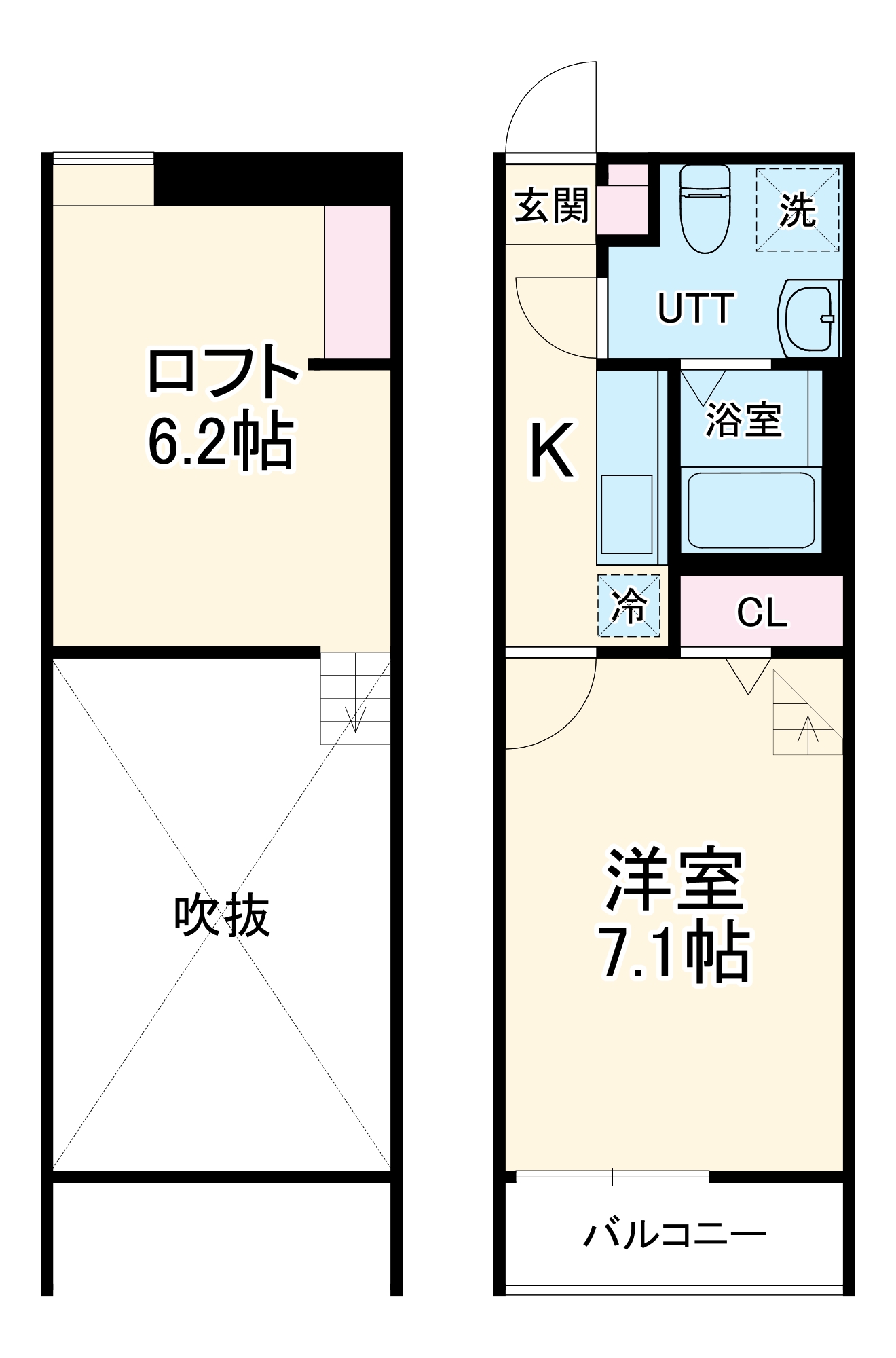 Pinofiore Cieloの間取り