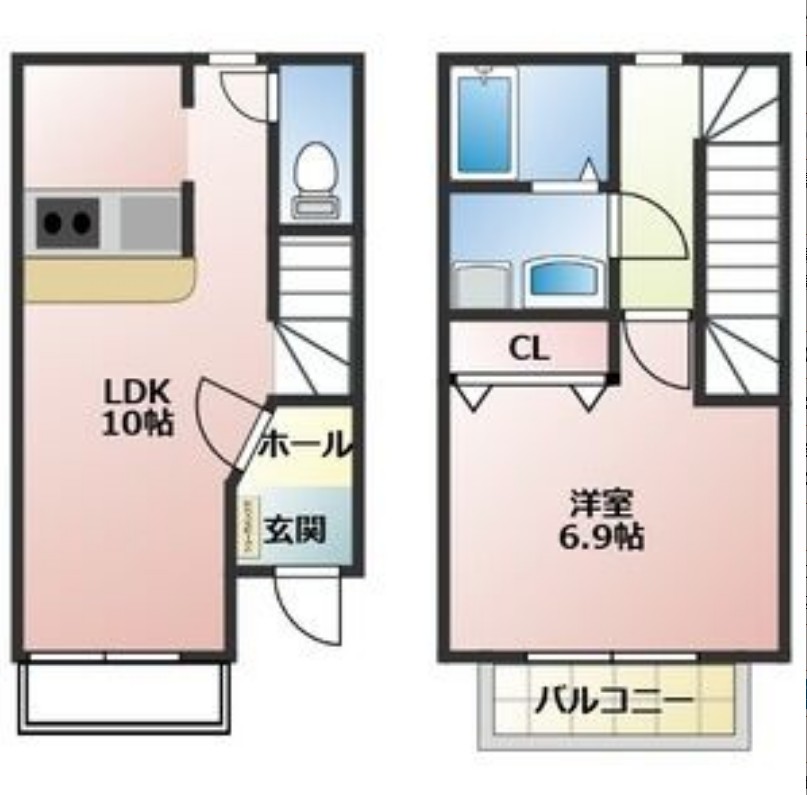 ヨーロピアンシャレー鵜ヶ池の間取り