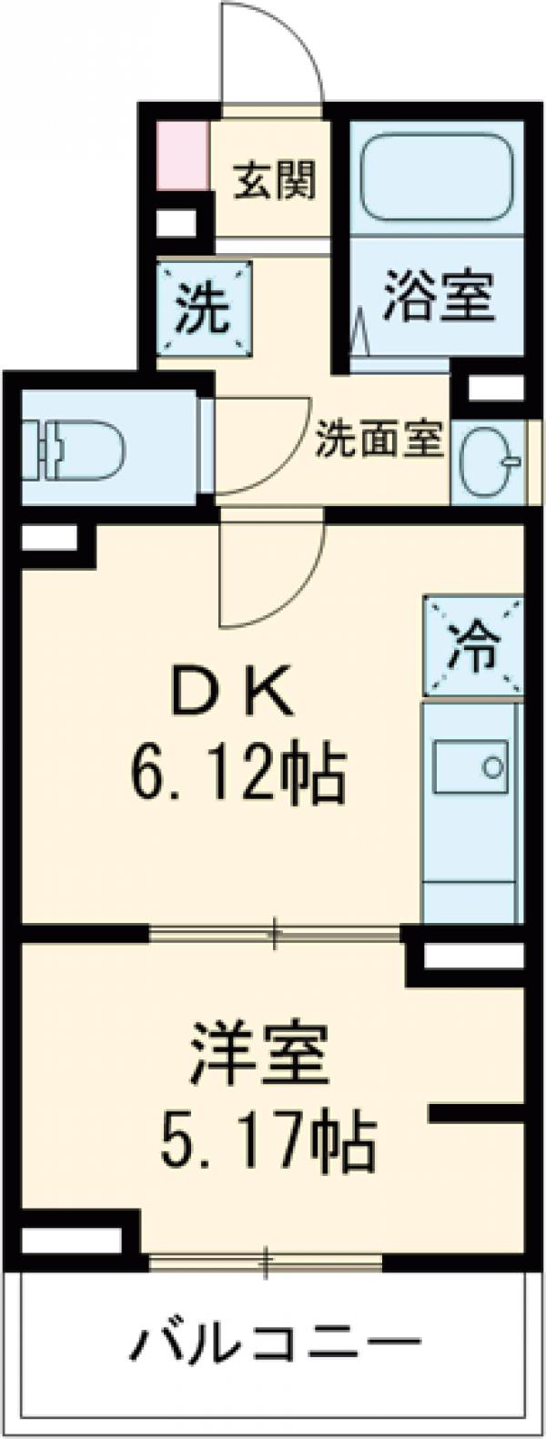 エクセリア中央の間取り