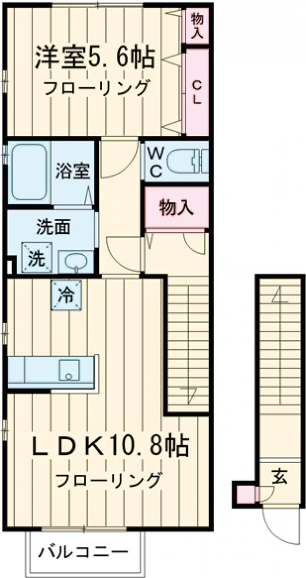 ニュー アネックスの間取り