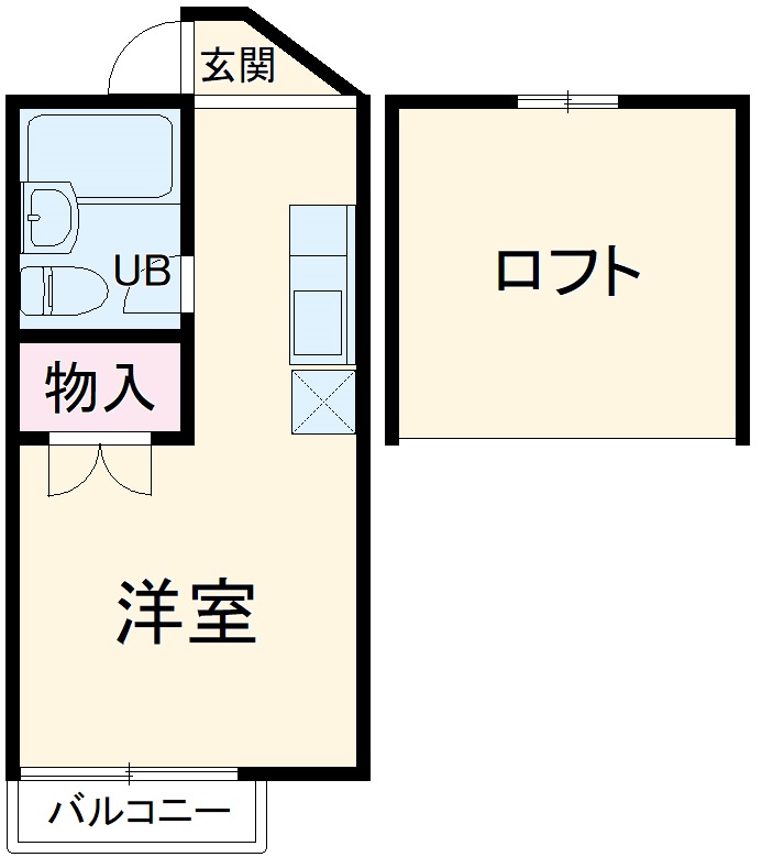 オレンジハイツの間取り