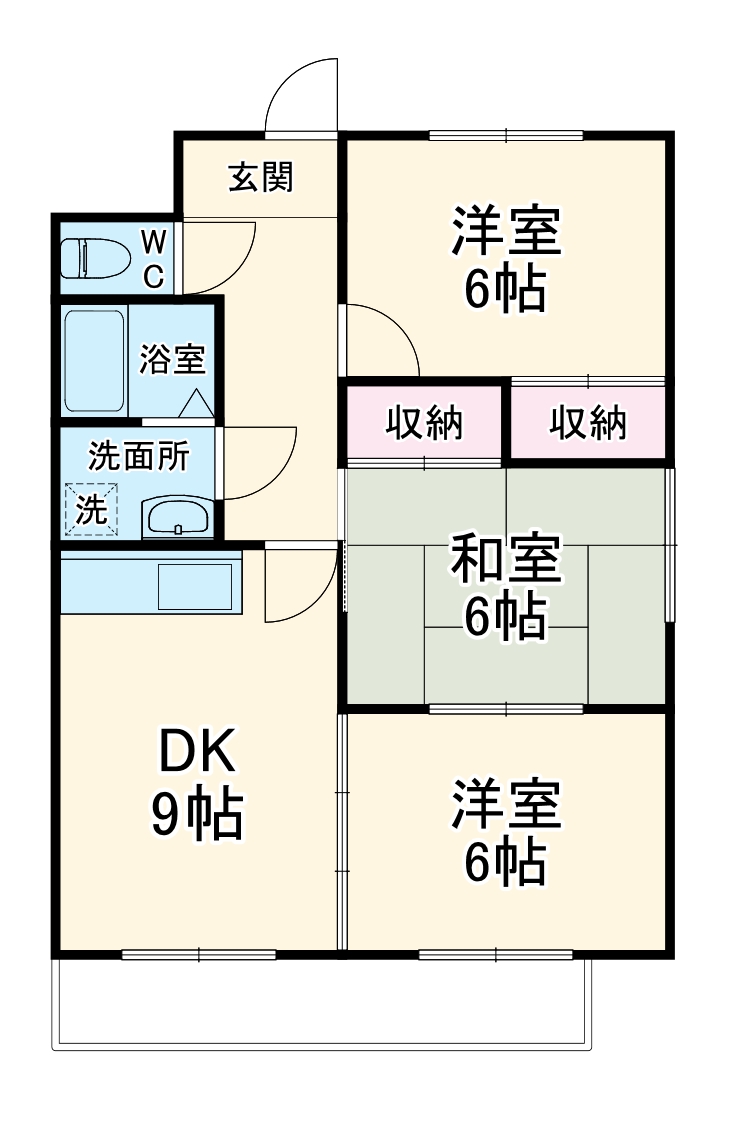 Villa Kooyamaの間取り