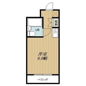 ハイツアサノＢ館の間取り