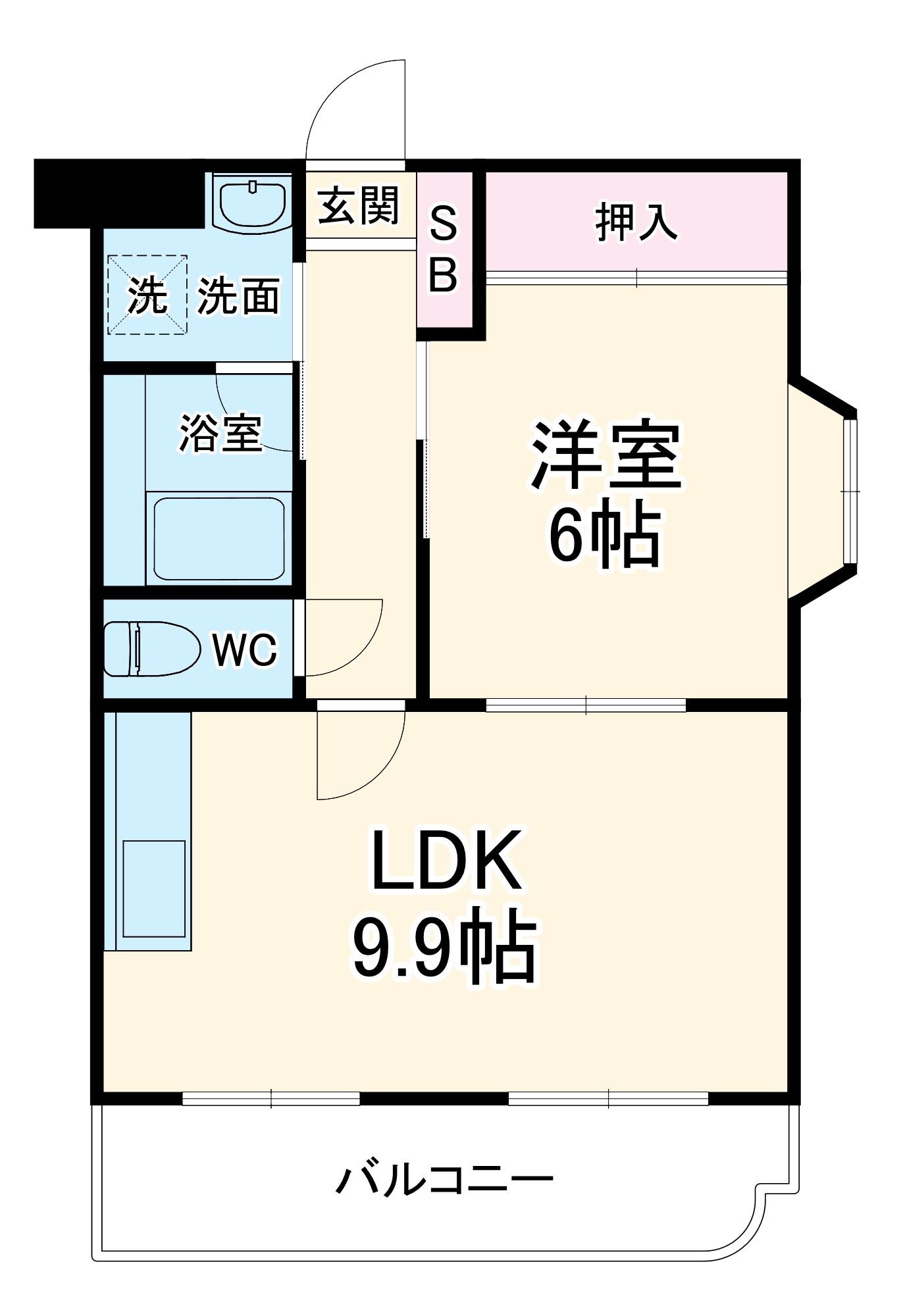 エクセル・パルの間取り