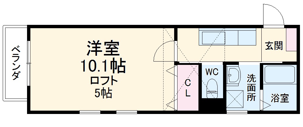ベクヴェームの間取り
