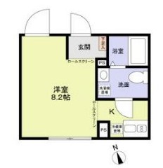 アリビオ中野の間取り