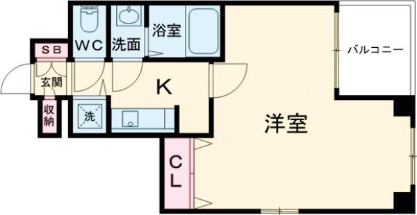 クレアールの間取り