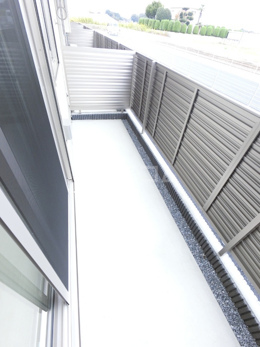 12/27 バルコニー