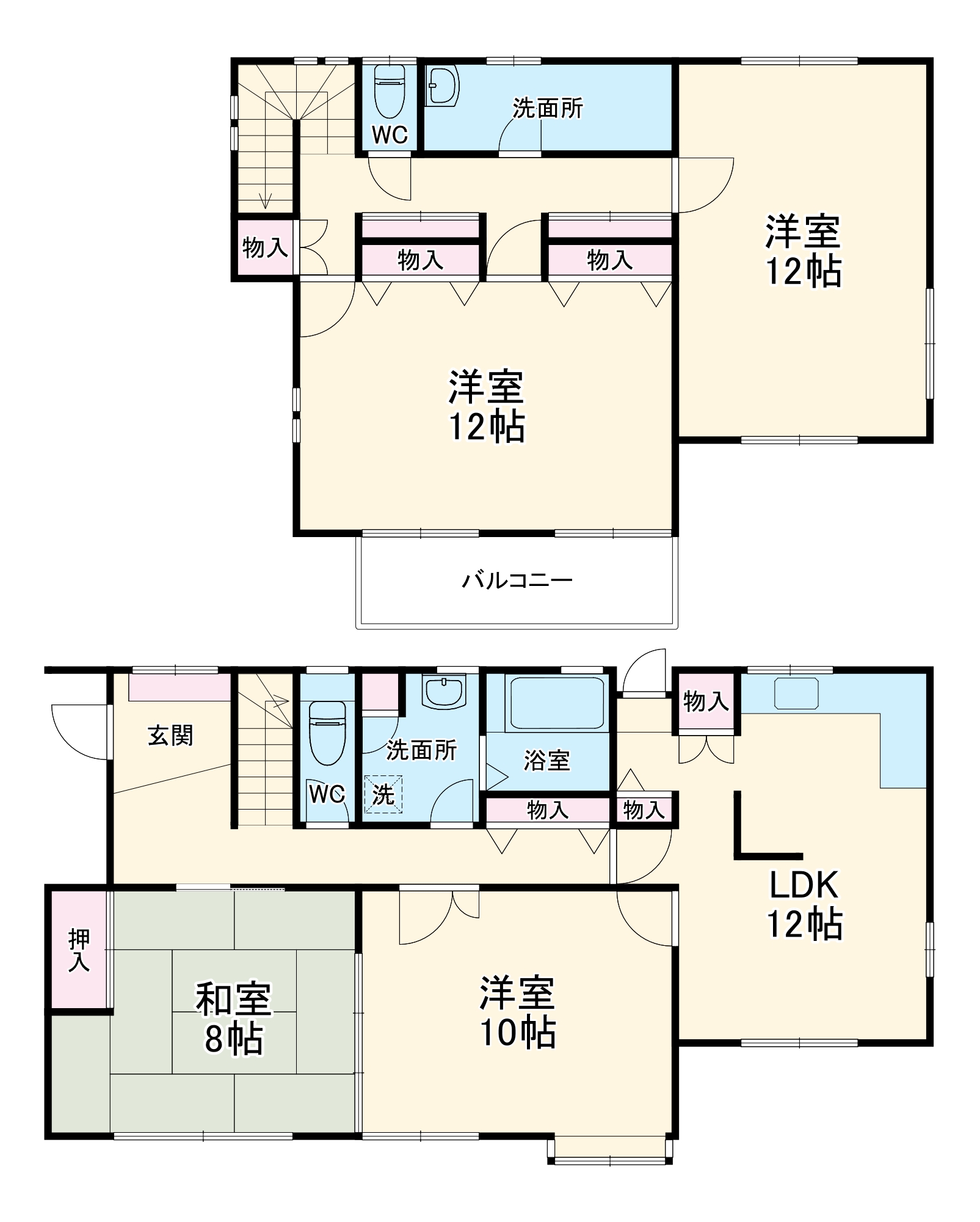 ル・パレ2014の間取り