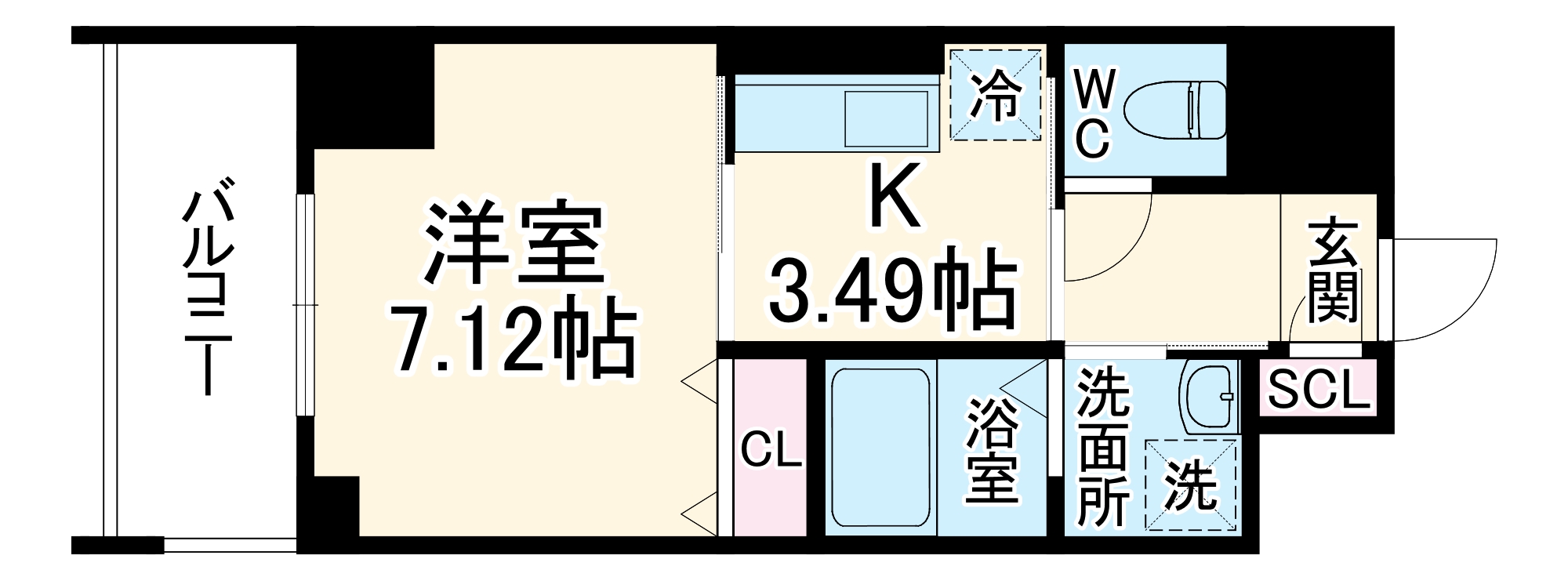 エスティメゾン浦和の間取り