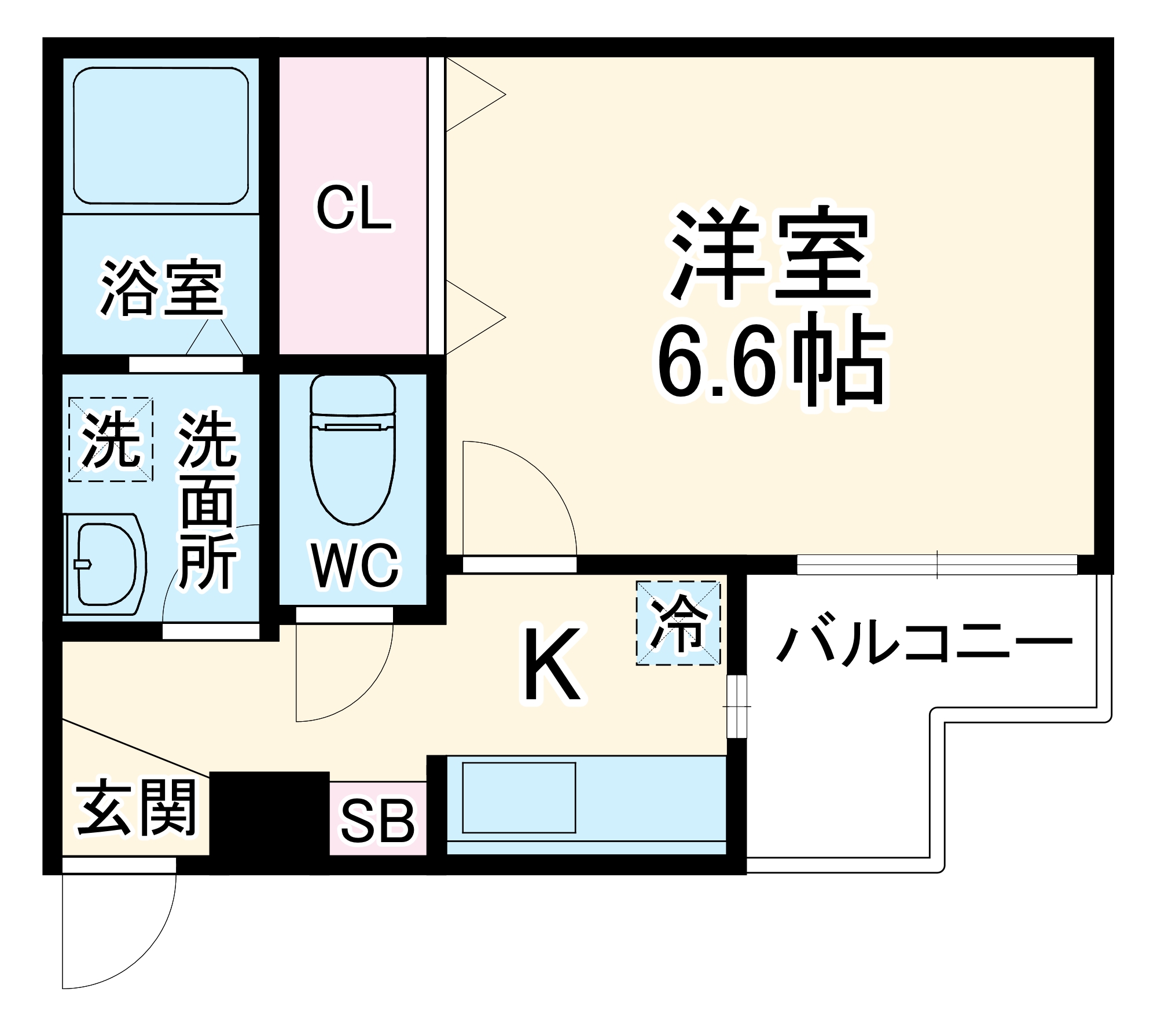 ルシエル吹上の間取り