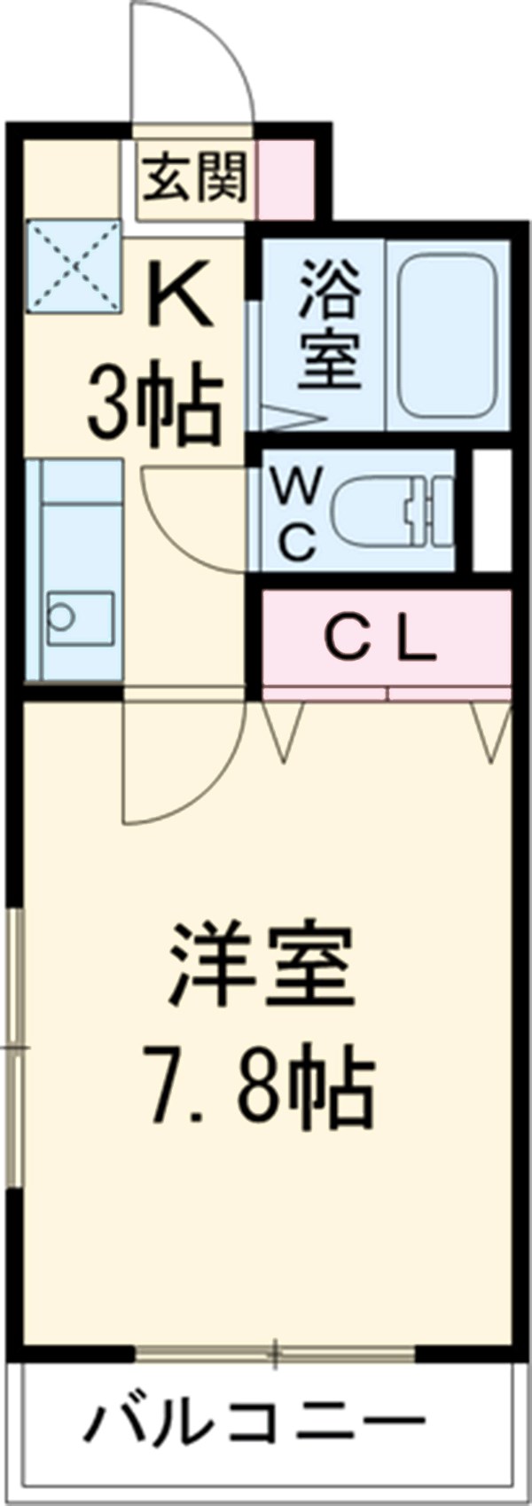 ヴィラコンテッサ原の間取り