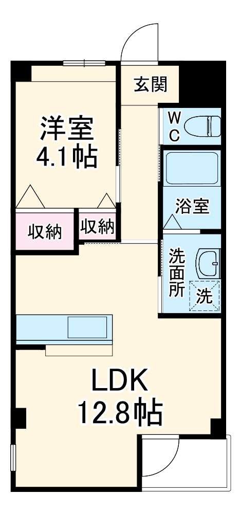 プルメリアの間取り