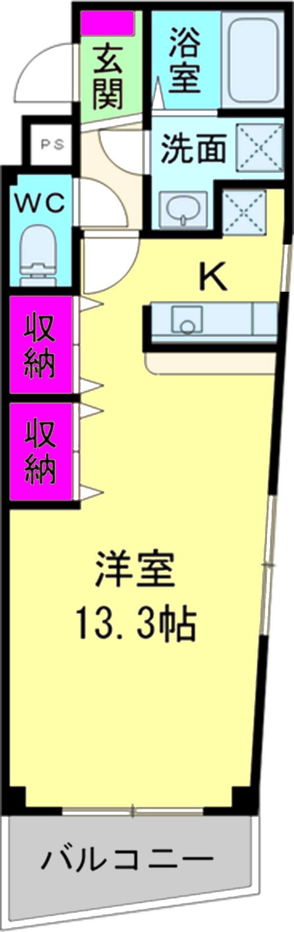 TreeDen馬橋Ⅰの間取り