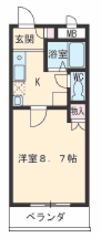 シャトルピーチの間取り