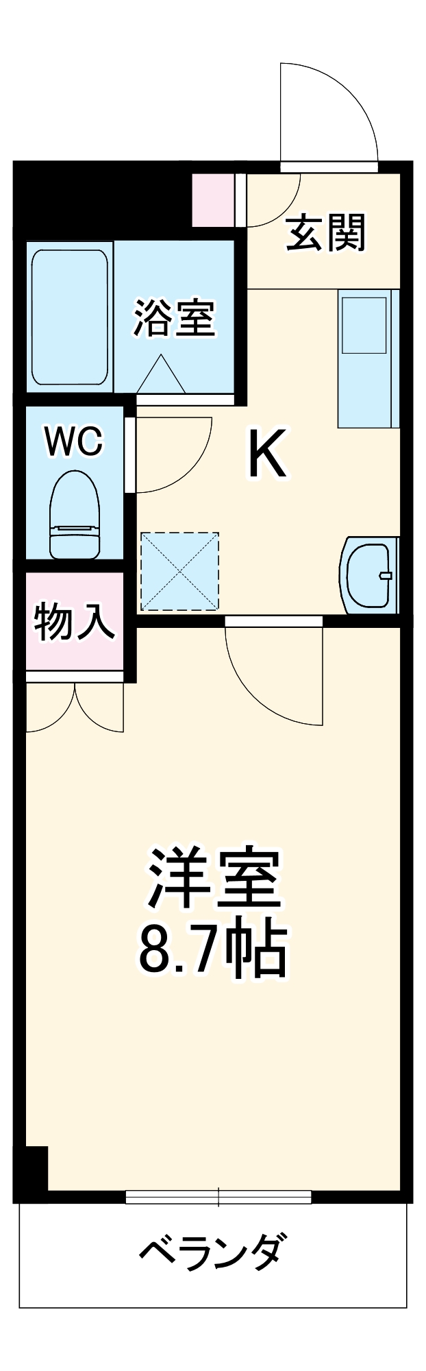 シャトルピーチの間取り