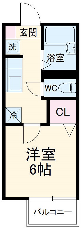 ファミールBiBiの間取り