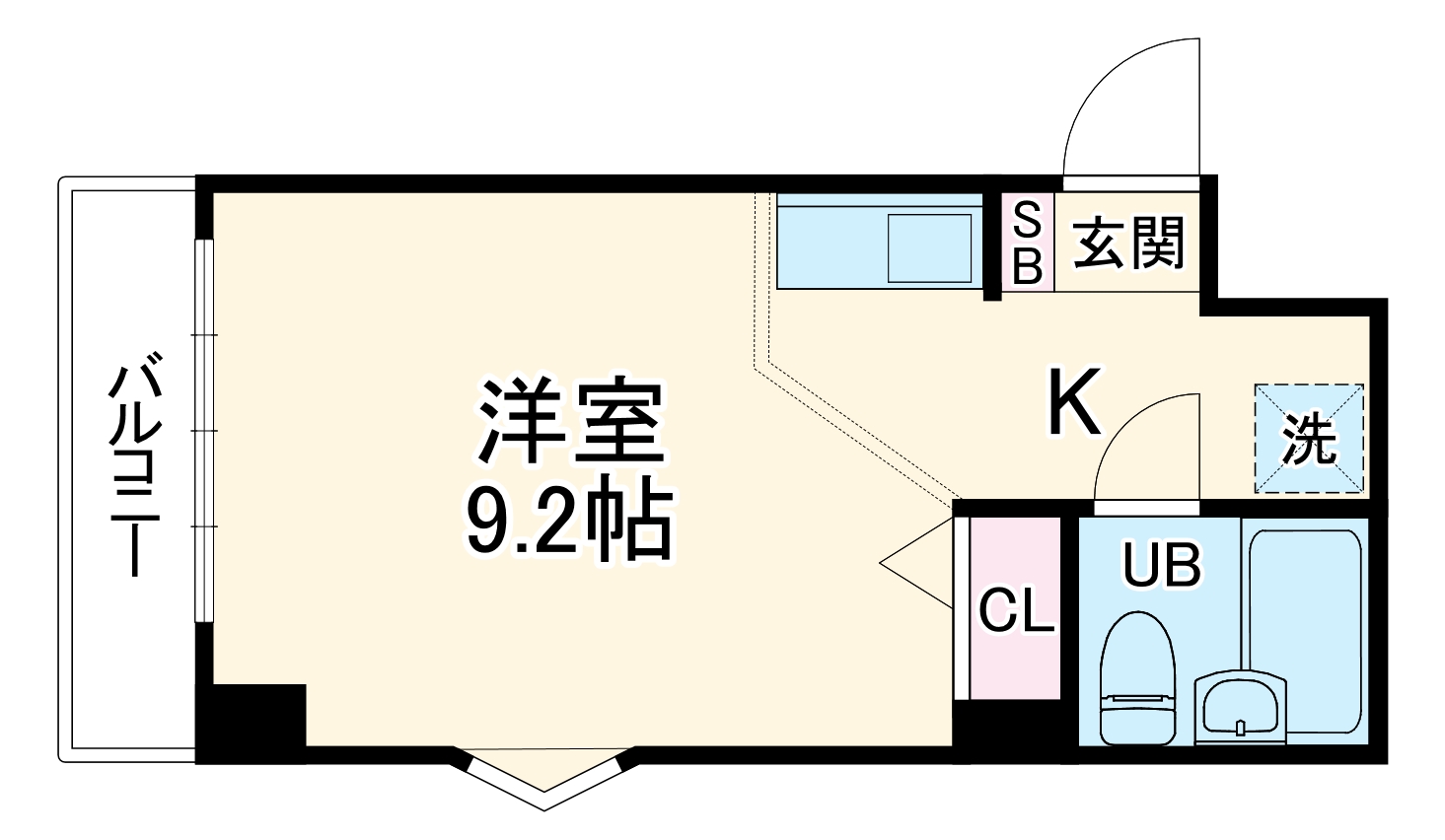 AD百合ヶ丘の間取り