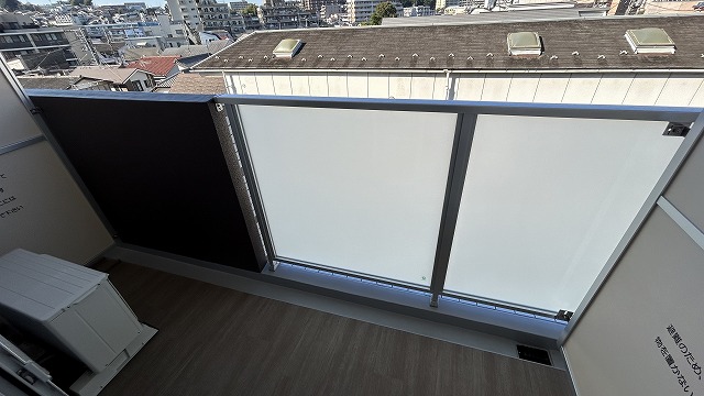 12/24 バルコニー