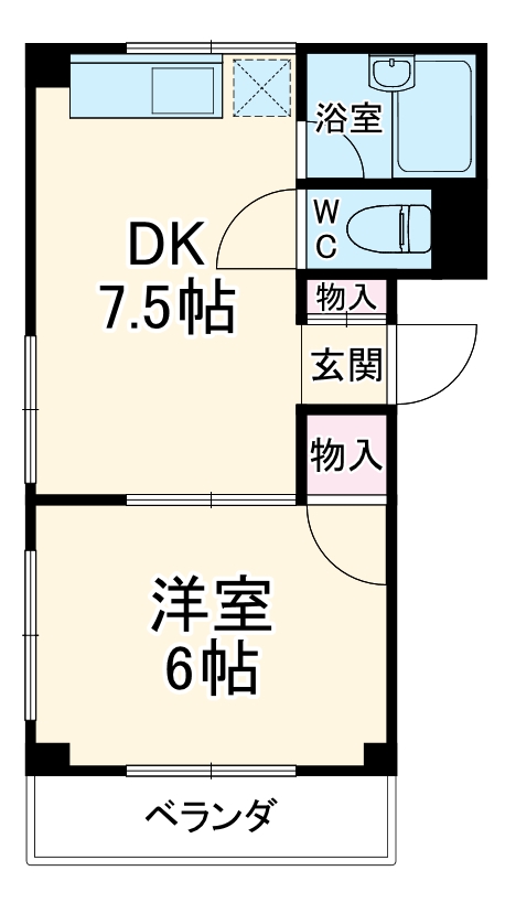 第2荒井マンション の間取り