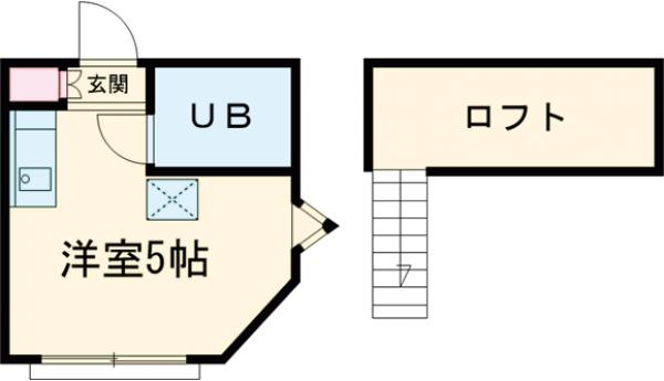 スターハイツⅡの間取り