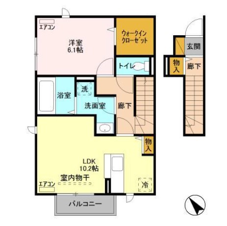 チェスナットの間取り
