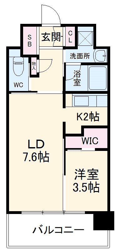 ALFACIO De Claveの間取り