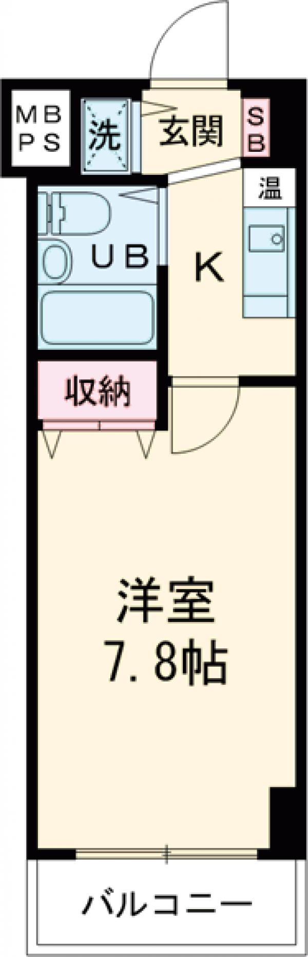 シティハイツ新小岩の間取り