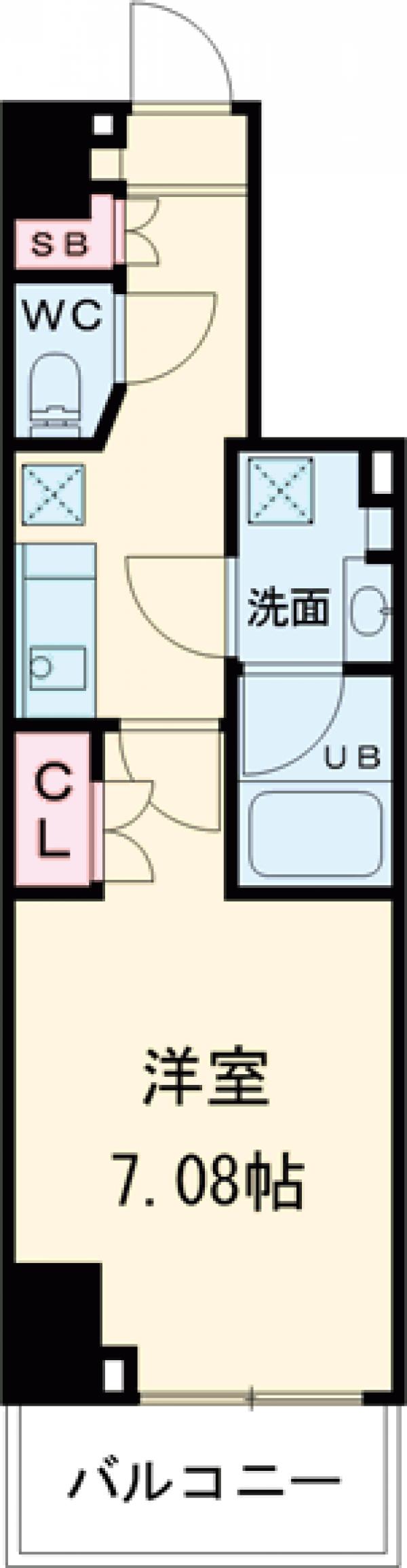 ドゥーエ池袋の間取り